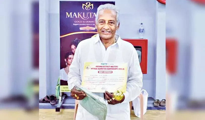 Hyderabad: विजय कुमार के लिए उम्र सिर्फ़ एक नंबर Hyderabad: विजय कुमार के लिए उम्र सिर्फ़ एक नंबर