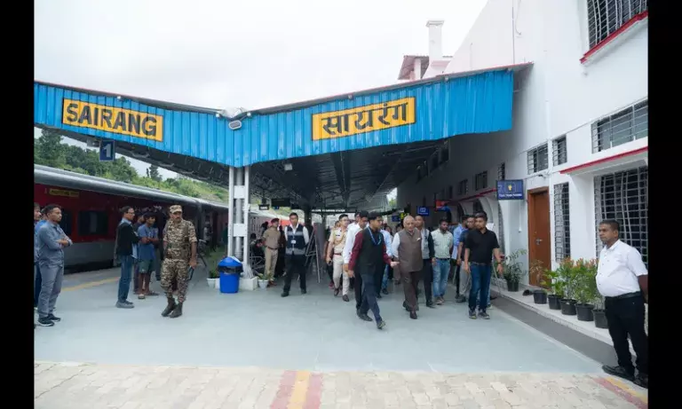 Mizoram: सैरंग रेलवे स्टेशन को 97 करोड़ रुपये का अपग्रेड मिलेगा