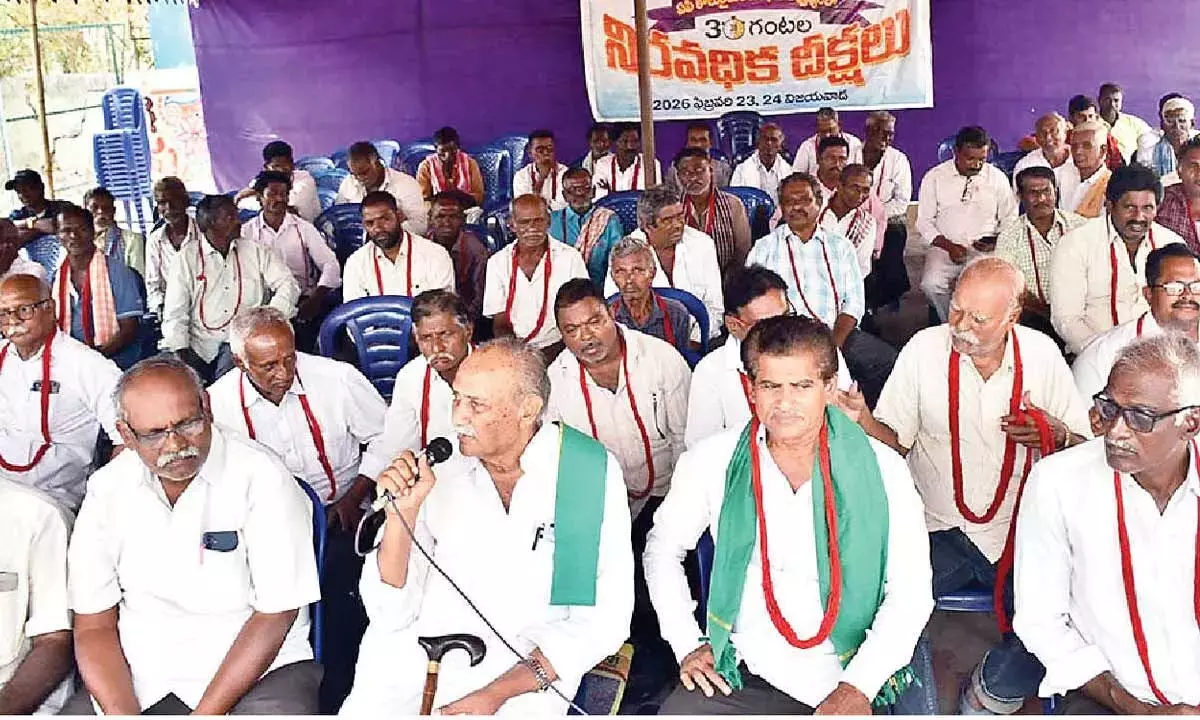 Andhra: काश्तकारों की अनदेखी का आरोप