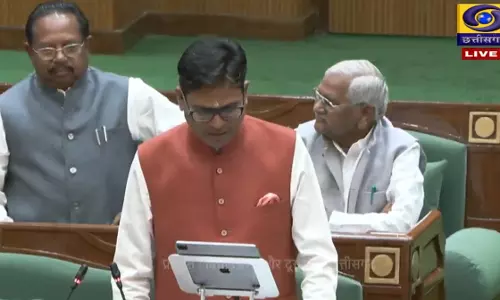 वित्त मंत्री ओपी चौधरी ने बजट पेश किया