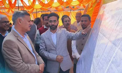 Himachal के मंत्री राजेश धर्माणी ने घुमारवीं में बिजली सबस्टेशन का शिलान्यास किया Himachal के मंत्री राजेश धर्माणी ने घुमारवीं में बिजली सबस्टेशन का शिलान्यास किया