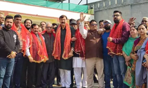 Arvind Gupta ने श्री गुरु रविदास सभा में कम्युनिटी हॉल का उद्घाटन किया Arvind Gupta ने श्री गुरु रविदास सभा में कम्युनिटी हॉल का उद्घाटन किया