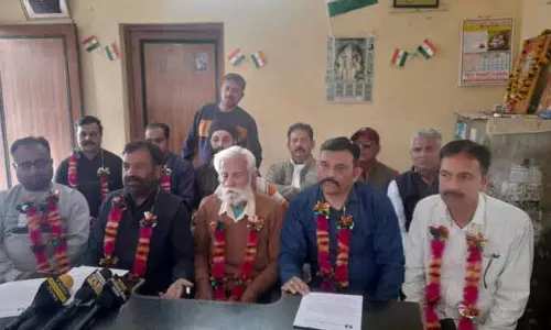 राजेश जामवाल फिर से PHE वर्कर्स एसोसिएशन के प्रेसिडेंट चुने गए राजेश जामवाल फिर से PHE वर्कर्स एसोसिएशन के प्रेसिडेंट चुने गए