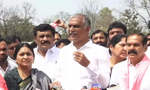 T. Harish Rao ने कांग्रेस सरकार पर सुपर-स्पेशियलिटी हॉस्पिटल में देरी का आरोप लगाया