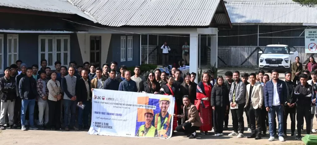 नागालैंड: लोंगलेंग में NSEDM स्किल प्रोग्राम के तहत 130 युवाओं को ट्रेनिंग दी गई