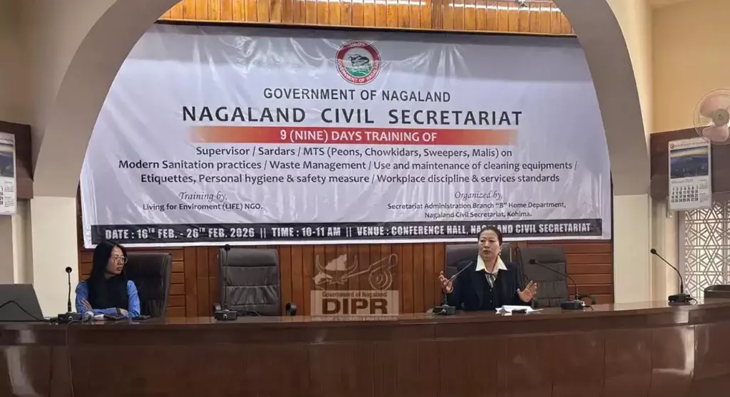 नागालैंड: MTS के लिए कैपेसिटी बिल्डिंग ट्रेनिंग सैनिटेशन, डिसिप्लिन पर फोकस करती है