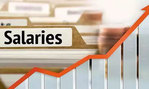 भारत में 2026 में सैलरी 9.1% बढ़ोतरी, रियल एस्टेट और NBFC में सबसे ज्यादा भारत में 2026 में सैलरी 9.1% बढ़ोतरी, रियल एस्टेट और NBFC में सबसे ज्यादा