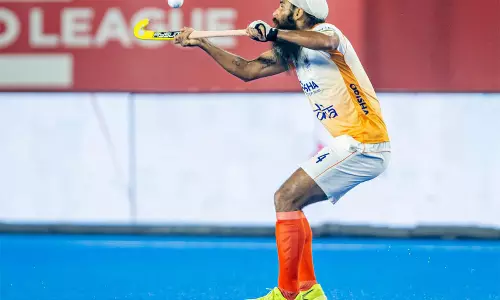 Hockey India ने जरमनप्रीत सिंह को 150 अंतरराष्ट्रीय मैचों पर दी बधाई