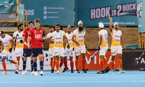 FIH पुरुष प्रो लीग: भारत स्पेन से शूटआउट में 3-4 से हार गया FIH पुरुष प्रो लीग: भारत स्पेन से शूटआउट में 3-4 से हार गया