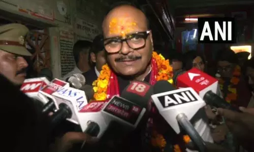उपमुख्यमंत्री ब्रजेश पाठक ने हनुमानगढ़ी में भगवान हनुमान के दर्शन किए