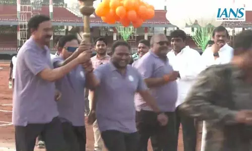 Andhra Pradesh विधानमंडल स्पोर्ट्स मीट 2026 का उद्घाटन