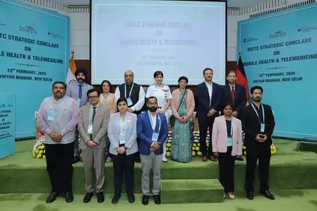 डीएसटी और बीआईआरएसी ने मोबाइल स्वास्थ्य और टेलीमेडिसिन पर रणनीतिक सम्मेलन 2026 में इनोवेशन पर दिया जोर डीएसटी और बीआईआरएसी ने मोबाइल स्वास्थ्य और टेलीमेडिसिन पर रणनीतिक सम्मेलन 2026 में इनोवेशन पर दिया जोर