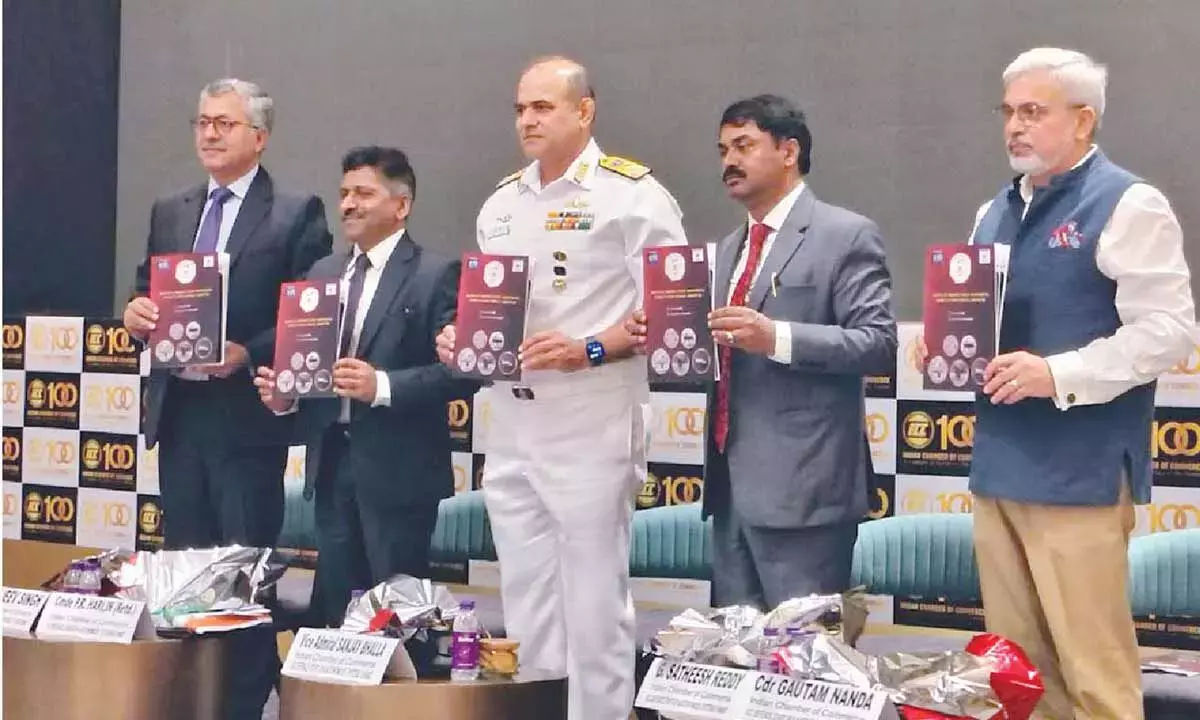 Andhra: समुद्री हितों की सुरक्षा के महत्व पर ज़ोर दिया गया Andhra: समुद्री हितों की सुरक्षा के महत्व पर ज़ोर दिया गया