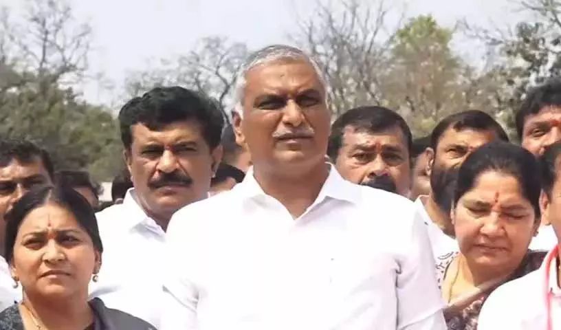 Harish Rao ने वारंगल सुपर स्पेशियलिटी अस्पताल में देरी पर भूख हड़ताल की चेतावनी दी Harish Rao ने वारंगल सुपर स्पेशियलिटी अस्पताल में देरी पर भूख हड़ताल की चेतावनी दी