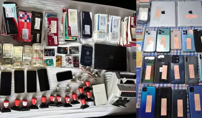 Hyderabad Police ने पूरे भारत में 127 करोड़ रुपये के साइबर क्राइम नेटवर्क का भंडाफोड़ किया Hyderabad Police ने पूरे भारत में 127 करोड़ रुपये के साइबर क्राइम नेटवर्क का भंडाफोड़ किया