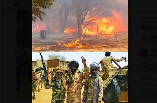 Darfur में RSF हमले में 28 की मौत, 39 घायल Darfur में RSF हमले में 28 की मौत, 39 घायल