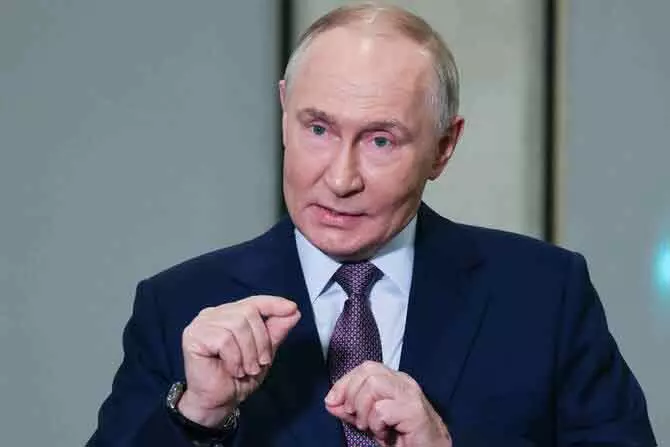 Putin का आरोप: यूक्रेन वेस्टर्न मदद से शांति प्रक्रिया बाधित कर रहा Putin का आरोप: यूक्रेन वेस्टर्न मदद से शांति प्रक्रिया बाधित कर रहा