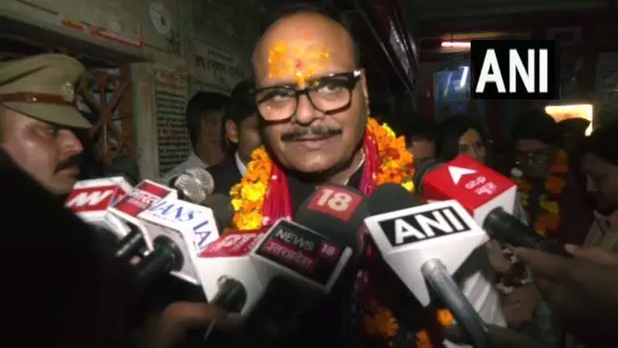 उपमुख्यमंत्री ब्रजेश पाठक ने हनुमानगढ़ी में भगवान हनुमान के दर्शन किए उपमुख्यमंत्री ब्रजेश पाठक ने हनुमानगढ़ी में भगवान हनुमान के दर्शन किए