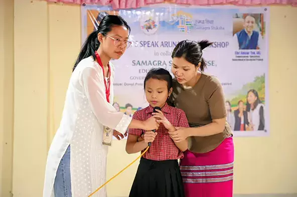 ITANAGAR: लेट्स स्पीक अरुणाचल ने विशेष कार्यशालाओं का आयोजन किया