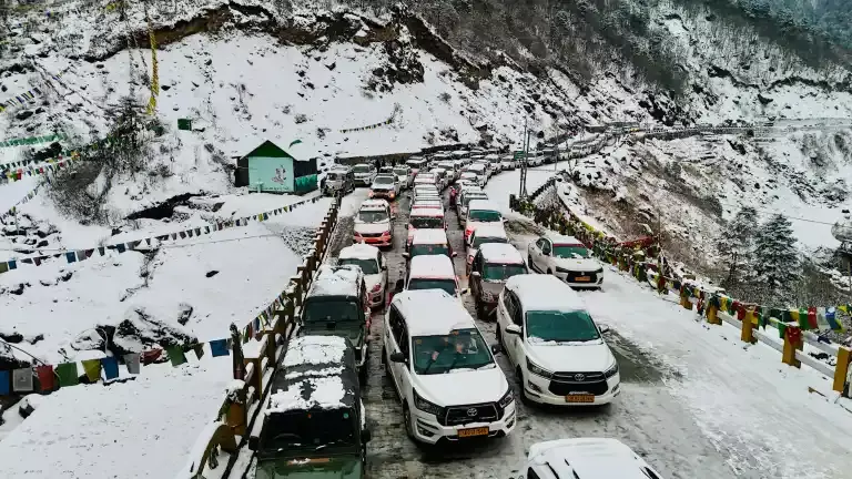 Sikkim में कई सालों में सबसे सूखी सर्दियां देखी गईं, बारिश में 91% की कमी