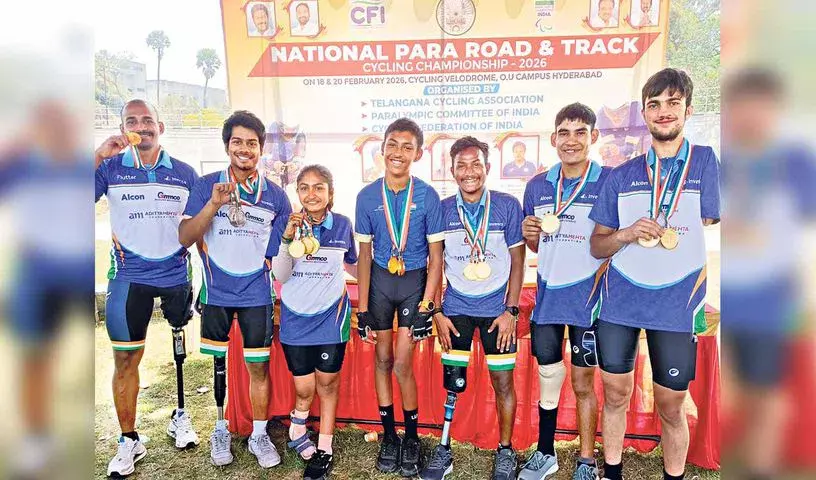 Sports briefs: AMF पैरा साइकिलिस्ट का शानदार प्रदर्शन