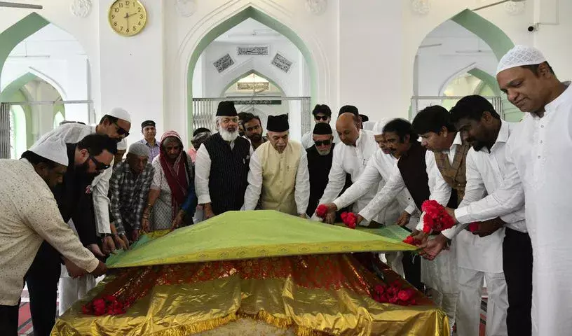 सातवें निज़ाम मीर उस्मान अली खान को 59वीं पुण्यतिथि पर श्रद्धांजलि दी गई
