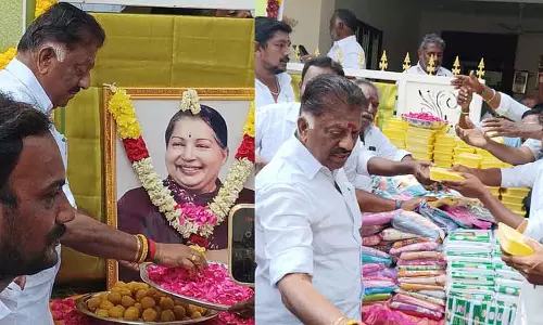 मैं अलग पार्टी नहीं बनाऊंगा - O. Panneerselvam