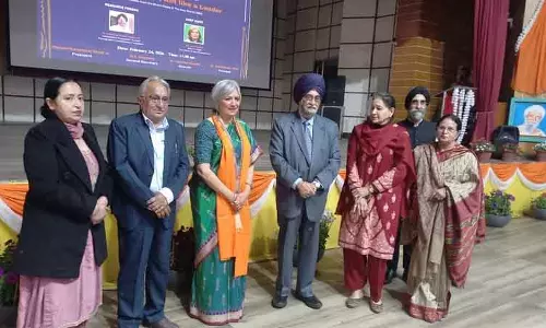 यमुनानगर कॉलेज में ह्यूमन वैल्यूज़, विज़डम, लिविंग हेरिटेज पर सेमिनार हुआ