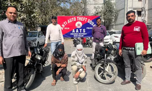 वाहन चोरों पर बड़ी कार्रवाई, 3 चोरों को 6 दोपहिया वाहनों के साथ किया गया गिरफ्तार