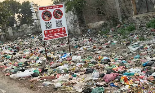 शिकायत बोर्ड के आसपास कचरा फेंकने को लेकर Phagwara MC आलोचनाओं के घेरे में