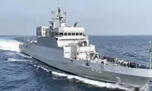 भारतीय नौसेना चेन्नई में डॉल्फिन हंटर INS अंजादीप को शामिल करेगी भारतीय नौसेना चेन्नई में डॉल्फिन हंटर INS अंजादीप को शामिल करेगी