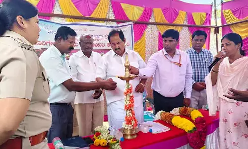 Karnataka : खेत में ₹35 करोड़ की लागत का काम Karnataka : खेत में ₹35 करोड़ की लागत का काम