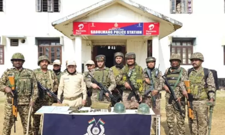 Manipur: PREPAK के तीन कैडर गिरफ्तार, हथियार और विस्फोटक बरामद