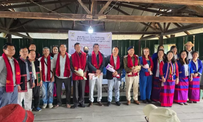 Arunachal में समाज सुधार अभियान, ड्रग्स के खिलाफ चेतावनी