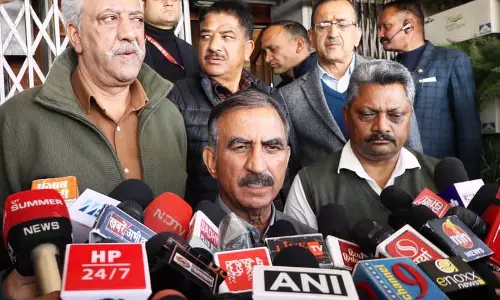 Himachal CM Sukhu ने हाइड्रोपावर को फिस्कल जस्टिस से जोड़ा Himachal CM Sukhu ने हाइड्रोपावर को फिस्कल जस्टिस से जोड़ा