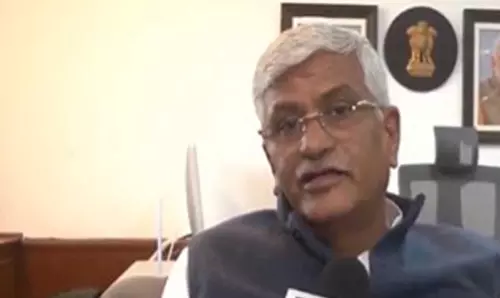 Gajendra Shekhawat ने युवा कांग्रेस के विरोध की आलोचना की