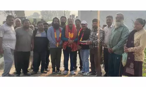 Dr. Bhagat ने बिश्नाह में 109 लाख रुपये की विकास परियोजनाओं का उद्घाटन किया Dr. Bhagat ने बिश्नाह में 109 लाख रुपये की विकास परियोजनाओं का उद्घाटन किया