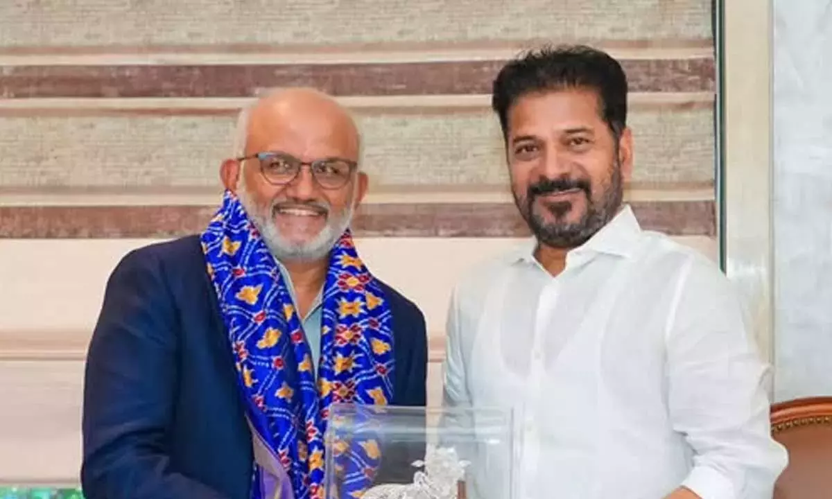 तेलंगाना के CM ने भविष्य के मौकों पर चर्चा के लिए एडोब के CEO से मुलाकात की