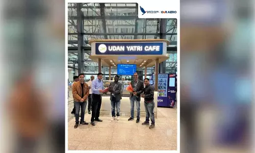 Hyderabad एयरपोर्ट पर सस्ते उड़ान यात्री कैफे के बारे में 74 परसेंट यात्रियों को पता नहीं