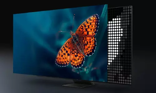 120Hz डिस्प्ले, Dolby Atmos सपोर्ट वाला 65-इंच Kodak IconiK 4K Mini QD LED TV भारत में लॉन्च 120Hz डिस्प्ले, Dolby Atmos सपोर्ट वाला 65-इंच Kodak IconiK 4K Mini QD LED TV भारत में लॉन्च