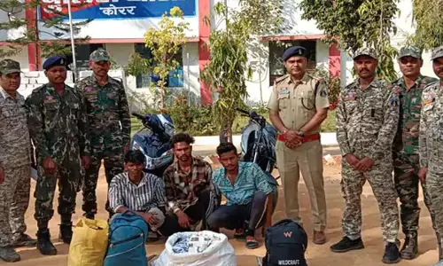 शौक और बाइक की किस्त के लिए बने चोर, तीन दोस्त गिरफ्तार
