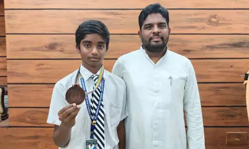 St. Joseph के छात्र ने तेलंगाना CM कप प्रतियोगिताओं में कांस्य पदक जीता St. Joseph के छात्र ने तेलंगाना CM कप प्रतियोगिताओं में कांस्य पदक जीता