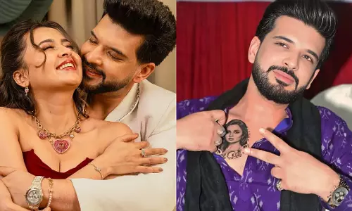 Karan Kundrra ने कहा कि उनकी छाती पर तेजस्वी का टैटू टेम्पररी Karan Kundrra ने कहा कि उनकी छाती पर तेजस्वी का टैटू टेम्पररी