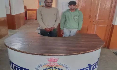 कोनी थाना पुलिस की प्रतिबंधात्मक कार्रवाई, दो गुंडा बदमाश गिरफ्तार