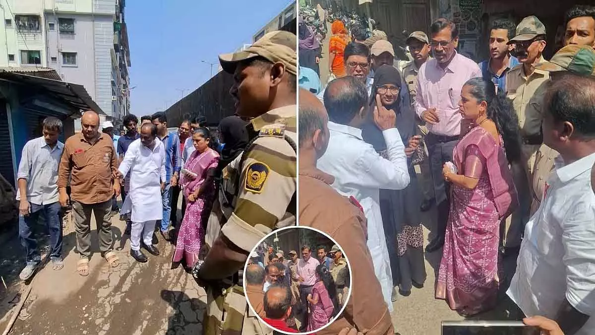Maharashtra : मेयर ने गोविंदवाड़ी में सफाई और ड्रेनेज की समस्याओं को दूर करने के लिए पैदल निरीक्षण किया Maharashtra : मेयर ने गोविंदवाड़ी में सफाई और ड्रेनेज की समस्याओं को दूर करने के लिए पैदल निरीक्षण किया