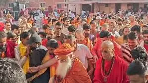 Bhilwara: भीलवाड़ा में संत दर्शन शोभायात्रा का आयोजन Bhilwara: भीलवाड़ा में संत दर्शन शोभायात्रा का आयोजन