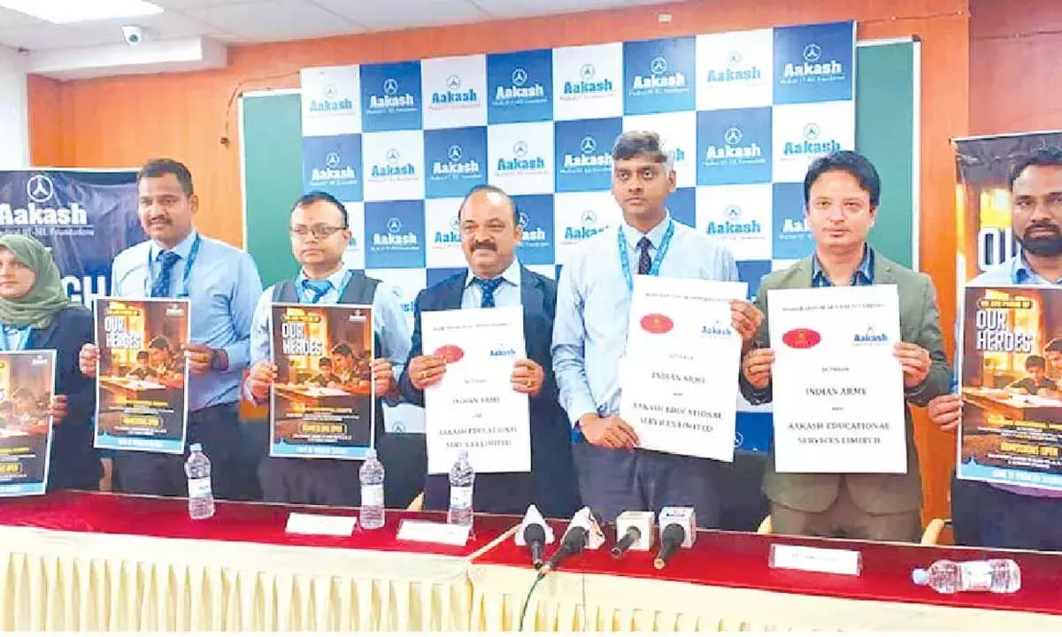 AESL और भारतीय सेना ने सैनिकों के परिवारों को स्कॉलरशिप देने के लिए MoU साइन किया AESL और भारतीय सेना ने सैनिकों के परिवारों को स्कॉलरशिप देने के लिए MoU साइन किया
