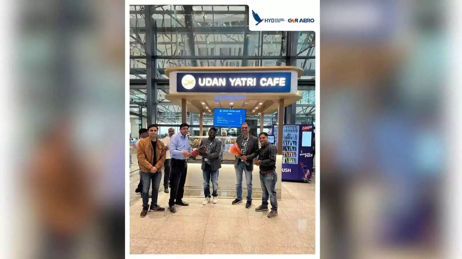 Hyderabad एयरपोर्ट पर सस्ते उड़ान यात्री कैफे के बारे में 74 परसेंट यात्रियों को पता नहीं Hyderabad एयरपोर्ट पर सस्ते उड़ान यात्री कैफे के बारे में 74 परसेंट यात्रियों को पता नहीं