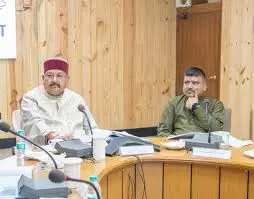 Dehradun: सतपाल महाराज ने परियोजना कार्यों की समीक्षा की Dehradun: सतपाल महाराज ने परियोजना कार्यों की समीक्षा की