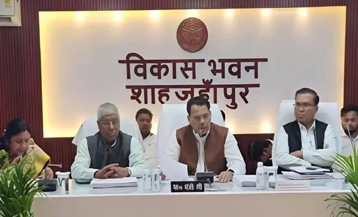 Shahjahanpur: शाहजहांपुर बैठक में उठा विकास का मुद्दा Shahjahanpur: शाहजहांपुर बैठक में उठा विकास का मुद्दा